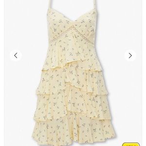 Forever 21 floral print mini dress